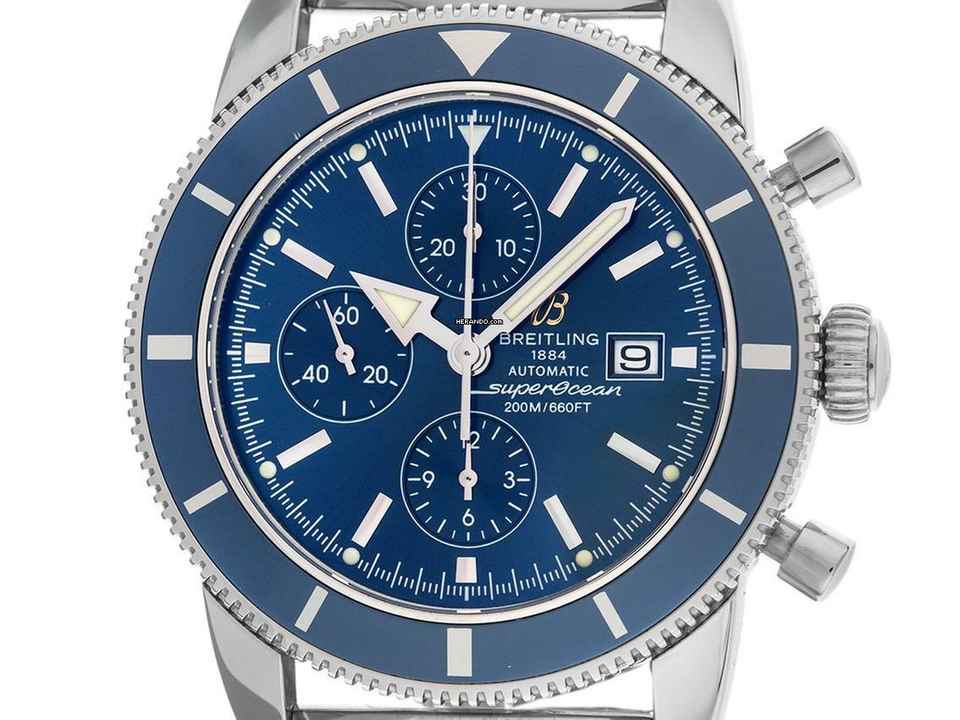  Breitling Superocean Heritage Chronograph Ref.A13320 2012 Full Set wie Neu Vintage </h1> 