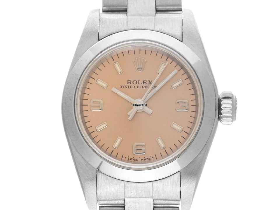  Rolex Oyster Perpetual Lady Ref.67180 1997 Full Set sehr gut Vintage </h1> 