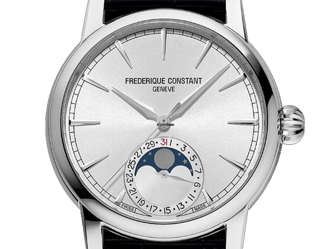  Frederique Constant Classics Moonphase Date Ref.FC-716S3H6 Full Set Neu 
