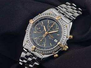 Thumbnail von Breitling Chronomat Ref.B13048-071 1993 Full Set sehr gut Vintage