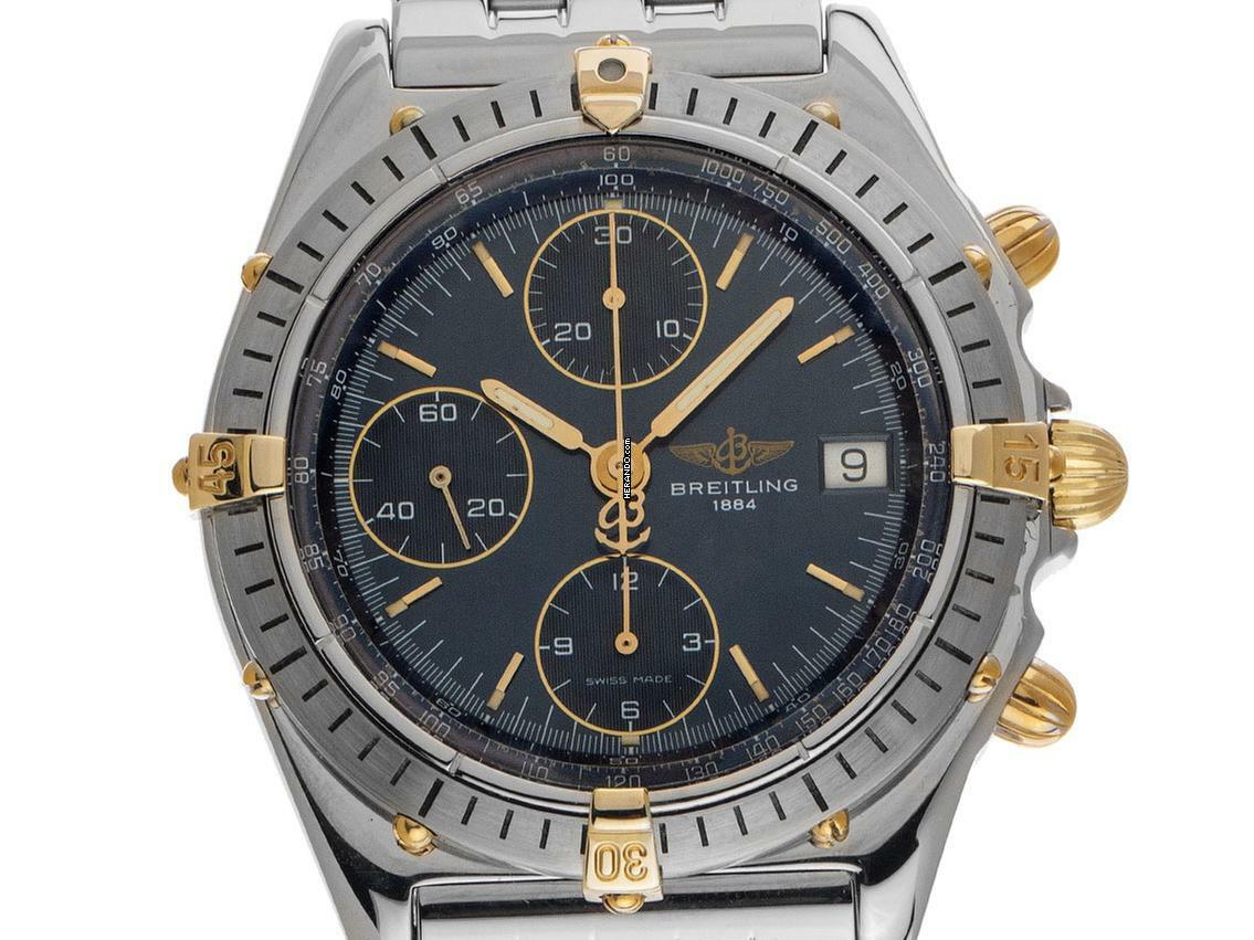  Breitling Chronomat Ref.B13048-071 1993 Full Set sehr gut Vintage 