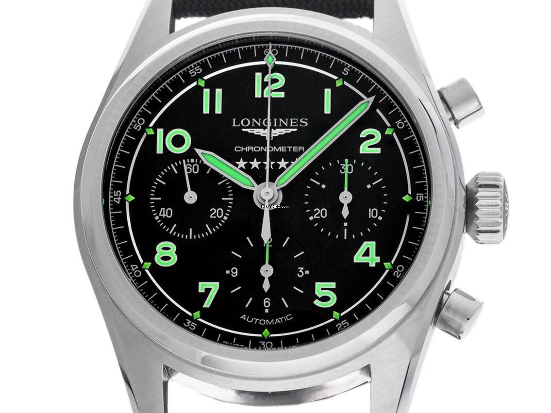 Longines Spirit Chronograph Ref.L3.829.1.53.2 2025 Full Set Ungetragen