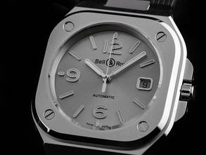 Thumbnail von Bell & Ross BR 05 Grey Steel Ref.BR05A-GR-ST/SRB 2024 Full Set Neu