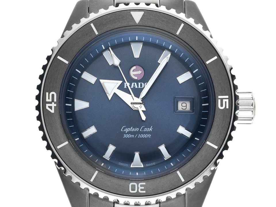  Rado Captain Cook High-Tech Ceramic Diver Ref.R32144202 2025 Full Set Ungetragen 