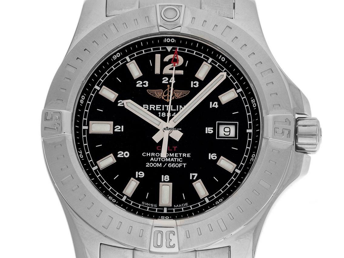  Breitling Colt Automatic Ref.A1738811/C906 Full Set wie Neu Vintage  