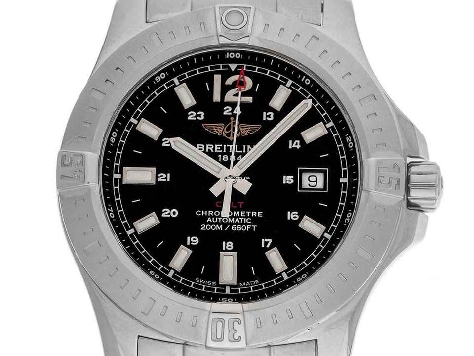  Breitling Colt Automatic Ref.A1738811/C906 Full Set wie Neu Vintage  