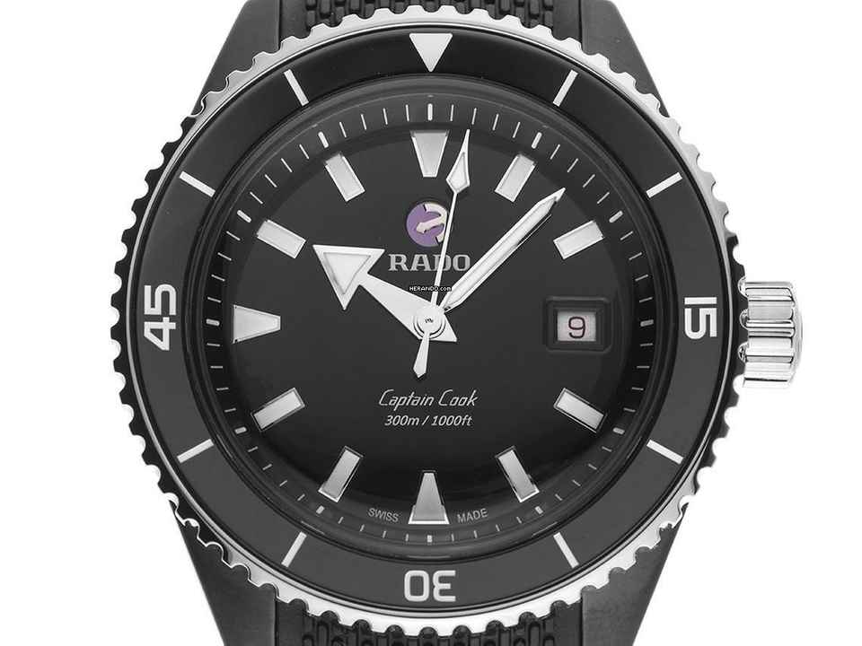  Rado Captain Cook High-Tech Ceramic Diver Ref.R32129158 2025 Full Set Ungetragen 