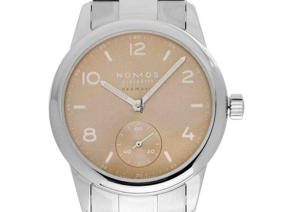  NOMOS Club Neomatik Glashütte Club Sport Neomatik Gold Ref.755 2025 Full Set Neu 