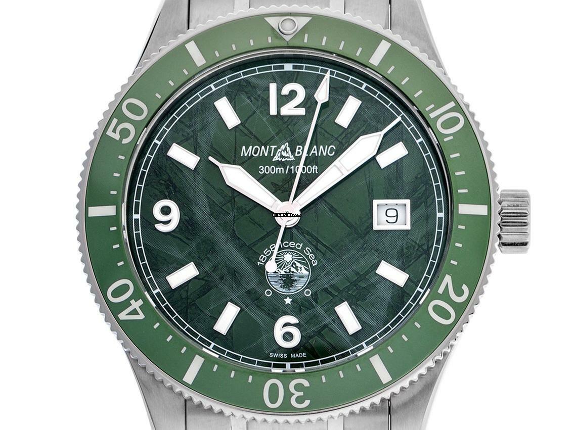  Montblanc 1858 Iced Sea 1858 Ref.129373 2022 Full Set wie Neu </h1> 