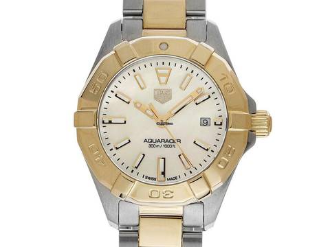  TAG Heuer Aquaracer Lady Date Perlmutt Ref.WBD1420.BB0321 2025 Full Set Ungetragen 