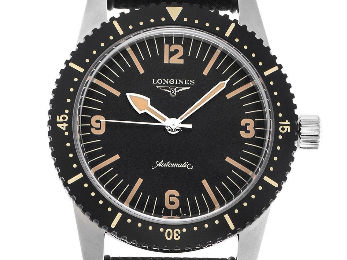 Longines Heritage Skin Diver Ref.L2.822.4.56.9 2025 Full Set Ungetragen  
