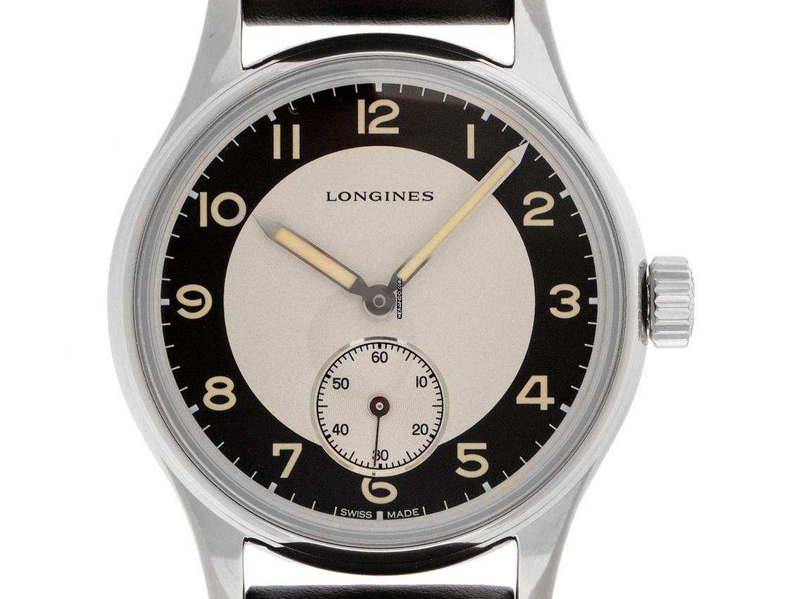  Longines Heritage Classic Tuxedo Ref.L2.330.4.93.0 2024 Full Set Ungetragen 