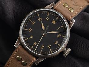 Thumbnail von Laco Münster Fliegeruhr Münster Erbstück Ref.861931 Full Set Neu