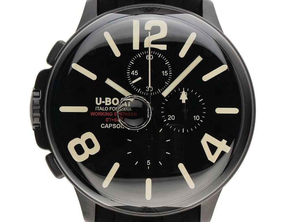  U-Boat Capsoil Stahl DLC Ref.8109/E Full Set Neu 
