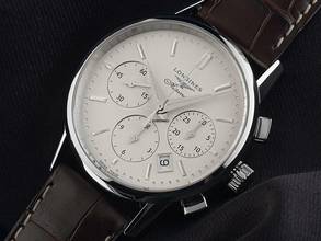 Thumbnail von Longines Column-Wheel Chronograph Ref.L2.749.4.72.2 2015 Full Set wie Neu Vintage