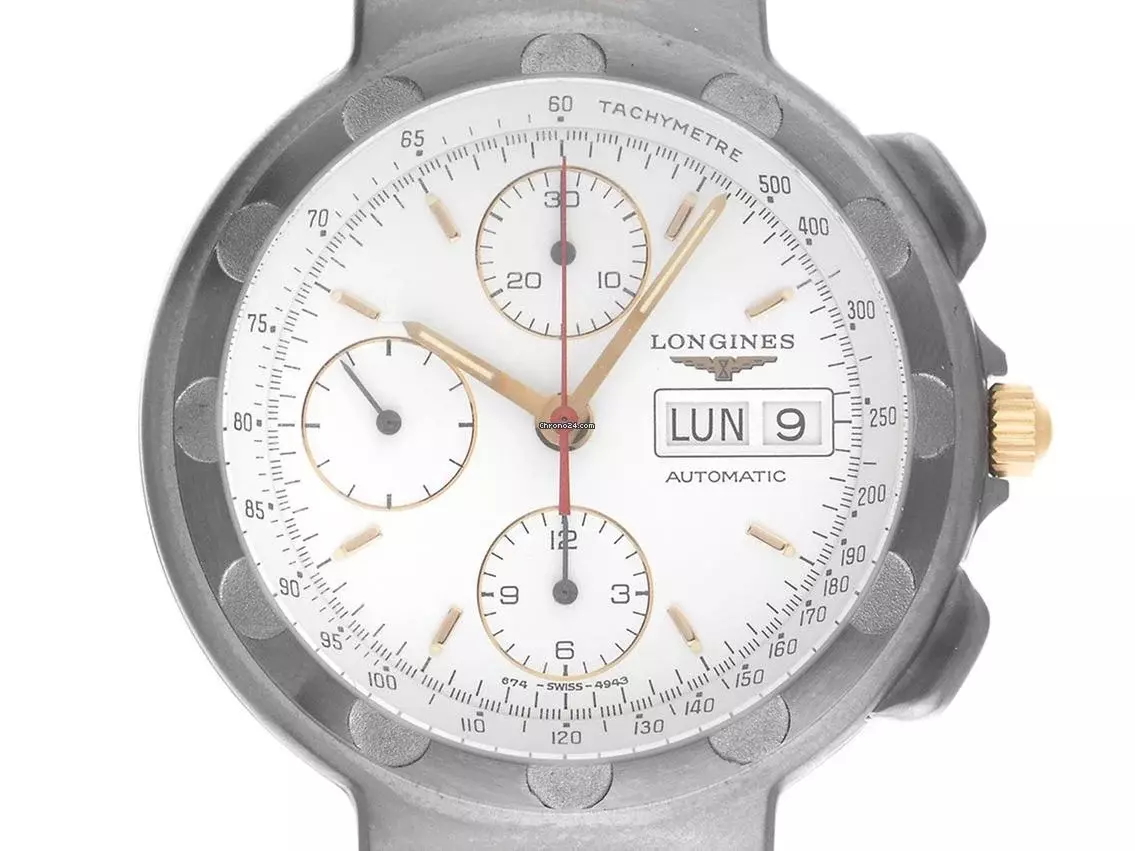  Longines Conquest Ref.674-4943 1988 Full Set sehr gut Vintage 