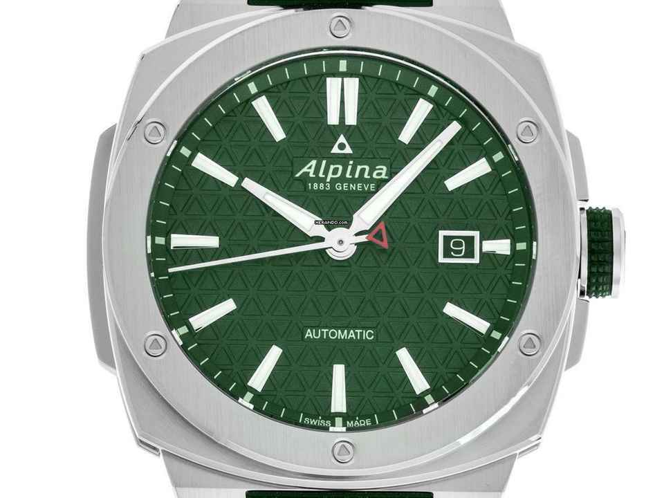  Alpina Alpiner Extreme Green Ref.AL-525GR4AE6 Full Set Neu 