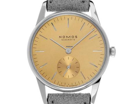 NOMOS Orion 33 Glashütte Orion 33 Gold Ref.359 2025 Full Set Neu 