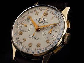 Thumbnail von BWC-Swiss Chronographe Suisse 1976 sehr Gut Vintage