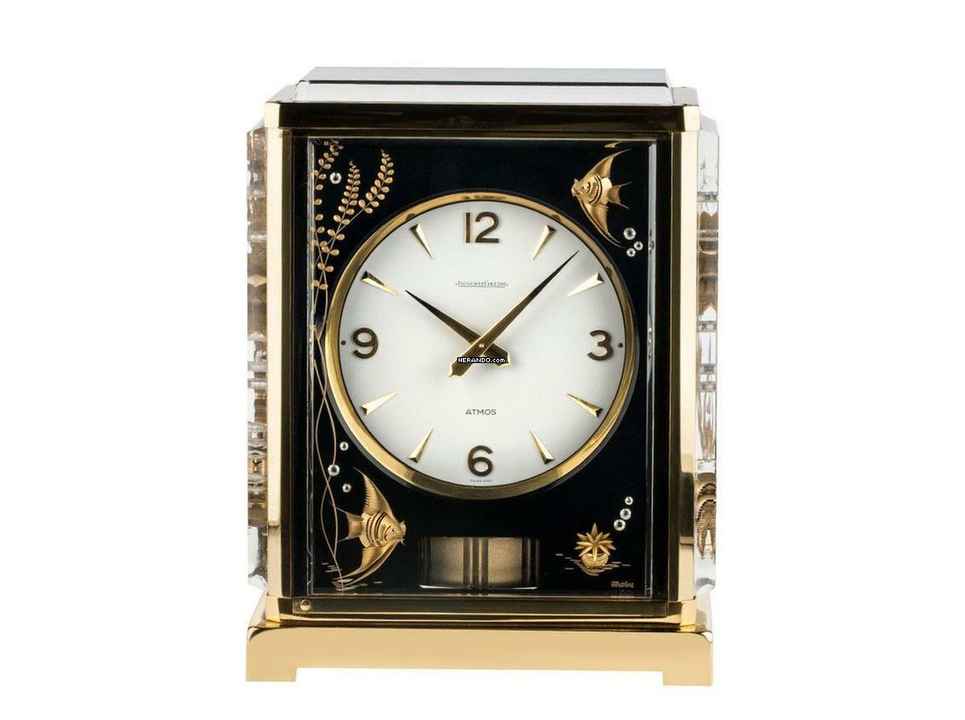  Jaeger-LeCoultre Atmos Marina China Aquarium Messing Plexiglas Vintage Bj.1965 orig. Transportbox und Beschreibung  