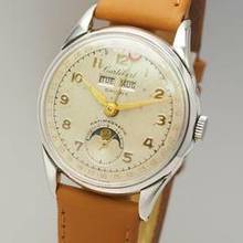 Thumbnail von Cortébert Sport Vintage Triple Date Calendar Moon Silber 925 </h1>