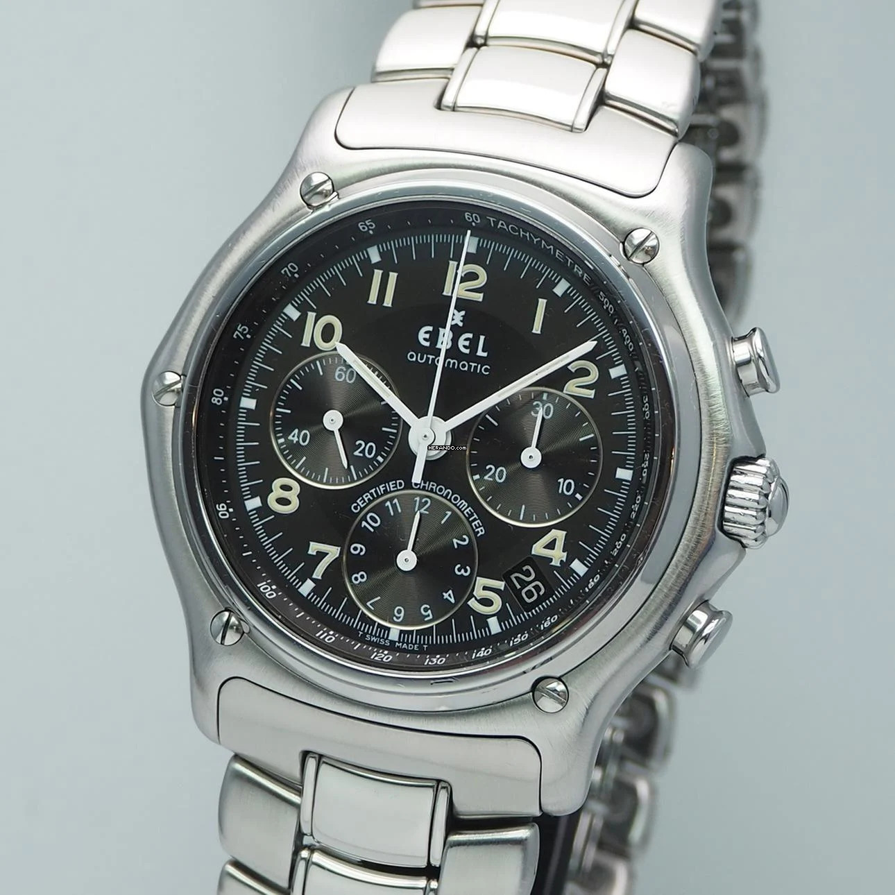  Ebel Le Modulor Chronograph Automatik Herren Uhr Ref.E9137241 