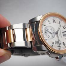Thumbnail von Cartier Calibre de Cartier W7100036 Stahl/Rosegold 18k B+P NEU ungetragen