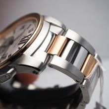 Thumbnail von Cartier Calibre de Cartier W7100036 Stahl/Rosegold 18k B+P NEU ungetragen