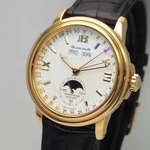 Thumbnail von Blancpain Léman Moonphase Complete Calendar Moonphase Gold 18k/750 B+P
