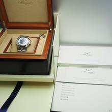 Thumbnail von Breguet Marine Grande Date BLUE 5817ST Stahl/Stahl Box+Papiere </h1>