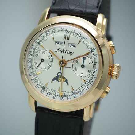  Breitling Montbrillant triple Calendar Moon Ref:1940 limited Edition um 1980 
