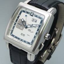 Thumbnail von Ulysse Nardin Quadrato Dual Time Perpetual Calendar Quadrato 320-90 WG18k/750 Box+UN Servicepapers
