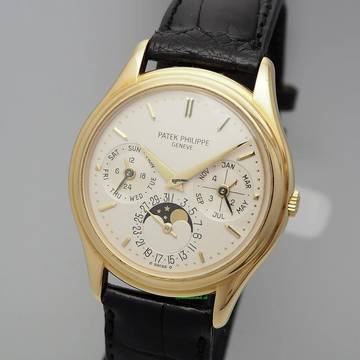  Patek Philippe Perpetual Calendar Ref: 3940 Box+Papiere 1992 (Full Set) 