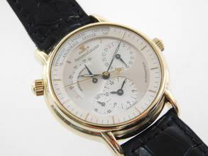 Thumbnail von Jaeger-LeCoultre Master Geographic 18K Gelbgold im Full Set Herrenuhr im Best Zustand 38 mm </h1>