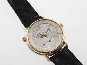 Thumbnail von Jaeger-LeCoultre Master Geographic 18K Gelbgold im Full Set Herrenuhr im Best Zustand 38 mm </h1>