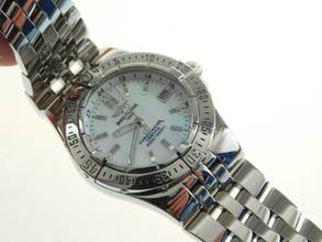 Thumbnail von Breitling Galactic 30 Starliner / Galactic 30 mit Perlmuttzifferblatt Alle Papiere WEMPE 2008 </h1>