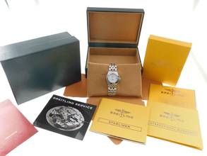 Thumbnail von Breitling Galactic 30 Starliner / Galactic 30 mit Perlmuttzifferblatt Alle Papiere WEMPE 2008 </h1>