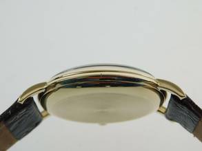 Thumbnail von IWC 18 Karat Gelbgold Herrenuhr 36,5 mm Handaufzug Cal 89 TOP </h1>