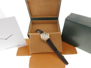 Thumbnail von Cartier Cougar Panthere Cougar 18 Karat Gelbgold XL mit Datum im Traum Zustand am Eidechsband