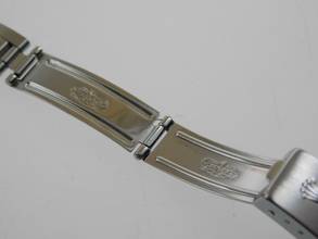 Thumbnail von Rolex Oyster Perpetual Lady Date 26 mm blau - römisch Saphirglas Schnellschaltung von 1997 </h1>