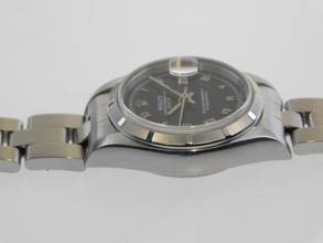 Thumbnail von Rolex Oyster Perpetual Lady Date 26 mm blau - römisch Saphirglas Schnellschaltung von 1997 </h1>