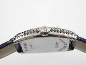 Thumbnail von Franck Muller 18 Karat Weißgold Curvex Lady Diamonds im Full Set Handaufzug Wie Neu 25 x 35 mm </h1>