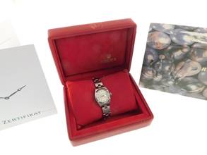 Thumbnail von Rolex Oyster Perpetual Lady Date 26 mm mit Saphirglas und Schnellschaltung Oysterband v 2001 </h1>