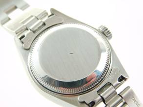 Thumbnail von Rolex Oyster Perpetual Lady Date 26 mm mit Saphirglas und Schnellschaltung Oysterband v 2001 </h1>