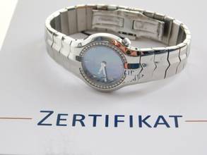 Thumbnail von TAG Heuer Alter Ego Damenuhr mit original Brillantbesatz tolle Damenuhr </h1>