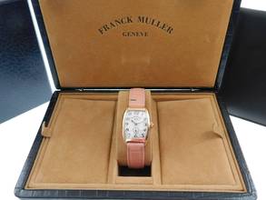 Thumbnail von Franck Muller 18 Karat Gelbgold Curvex Lady im Full Set Handaufzug Top Zustand 25mm </h1>