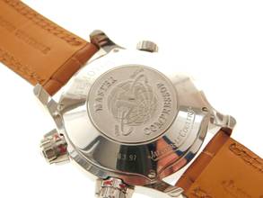 Thumbnail von Jaeger-LeCoultre Master Compressor Memovox 18 Karat Weißgold Full Set im Neuzustand </h1>