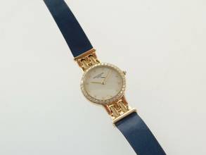 Thumbnail von Patek Philippe 18 Karat Gelbgold 4814 Patek Calatrava Lady mit original Brillantbesatz wie Neu </h1>