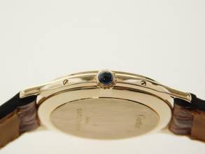 Thumbnail von Cartier Riviera 18 Karat Gelbgold 31 mm mit original Paris Zifferblatt Handaufzug </h1>