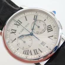 Thumbnail von Cartier Rotonde de Cartier Herrenuhr Automatik Chronograph 40 mm im Top Zustand </h1>